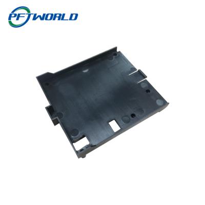 China PC Injection Molding Parts Black Precision Plastic Plate Medical Accessories for sale
