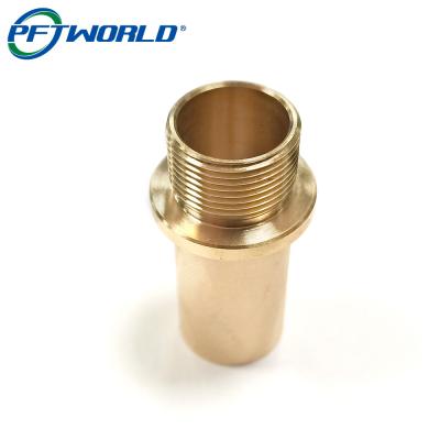 China Precision Machining CNC Brass Parts Machinery Spare Copper Brass CNC Machined Metal Parts for sale