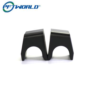 China Anodizado en negro de encargo de las piezas del CNC que muele Mchining de la precisión de aluminio del servicio en venta