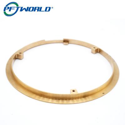China CNC Brass Parts Precision Manufacturing for Automotive Aerospace Marine Industry for sale