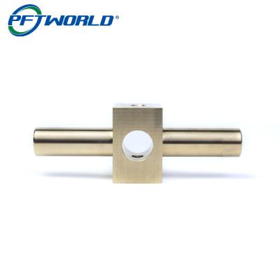 China Custom Component CNC Brass Parts CNC Turning Milling Service for sale