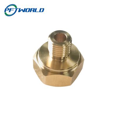 China Copper Bronze CNC Brass Parts Electrophoresis Passivation Surface for sale