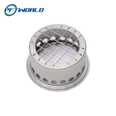 China Titanium Brass Spinning Mill Spare Parts , Bead Blasted Machining 304 Stainless Steel for sale