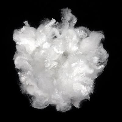 中国 未加工白い固体ポリエステル最高伸縮性とのために環境に優しい低い溶解繊維 販売のため