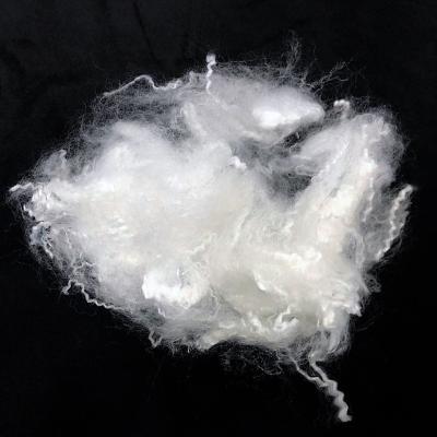 China White Polylactic Acid Biodegradable Fiber 7D×51mm For Producing Non Woven Fabric for sale