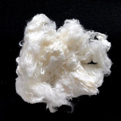 China Moisture Absorbent Bamboo Rayon Staple Fibre For Pillows / Carpets Filling for sale