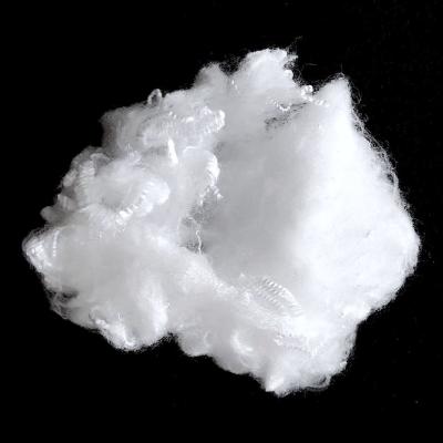 China 3.5D×32mm PE / PP Bicomponent Polyester Fiber With Wide Processing Applicability for sale