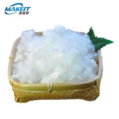 China SGS PET Chips Siliconized Polyester Fiber Filling For Padding Blankets for sale