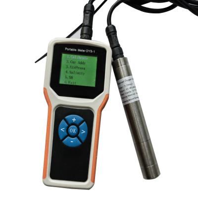 China Portable Luminescent Dissolved Oxygen Meter Fast Response Water Testing Probe 6v for sale
