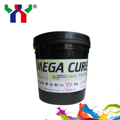 China Offset White Color Ink 1kg Can Uv Curing Printing Ink Msds NW90 Fast Drying for sale