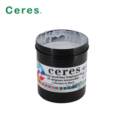China 65 Degree Water Based Flexo Irreversible Security Ink Temperature Sensitive Ink for sale