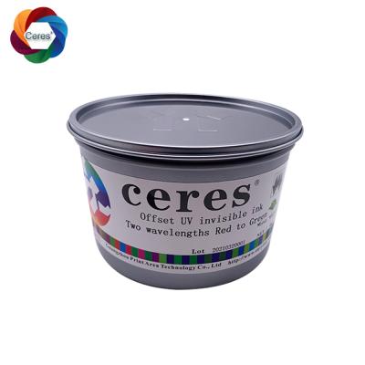 China Offset Printing UV Invisible Ink Plastic Paper Ceres Solvent Based Ink for sale