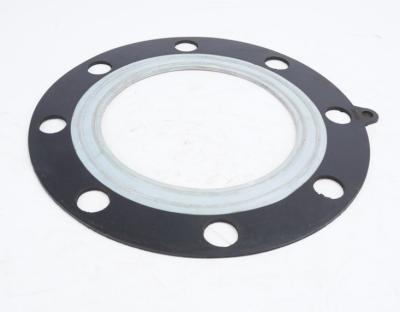 China Smooth Surface Rubber Flange Gasket Customized With Pressure 0.3Mpa-2.5Mpa for sale