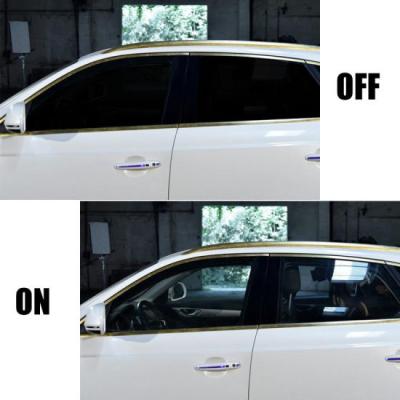 China 0.5mm 0.7mm Thickness Electric Switchable Privacy Glass For Car Window Tint for sale