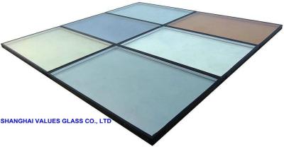 China Insulated LOW E Glass Blind Glass Hollow Glass with Argon 6A 9A 12A 15A 18A for sale