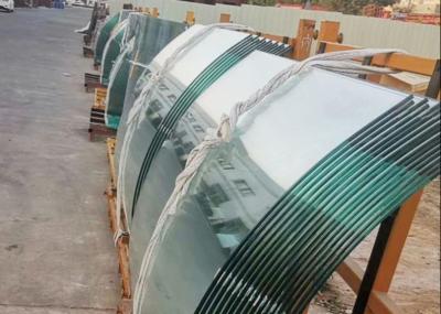 China El calor fortaleció a Bent Tempered Glass para el vidrio curvado de la barandilla en venta