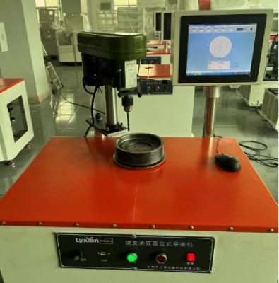 China High Efficiency Dynamic Balancing Machine For Water Pump Impellers LCD Screen 1000-6000rpm Speed Double Sided for sale