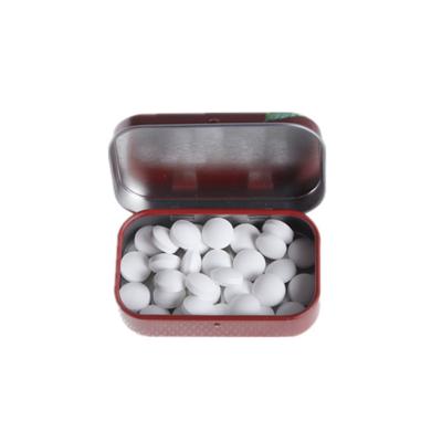 China Wholesale Candy Tins Wintergreen Mint Tin Box Small Candy Tin Case for sale