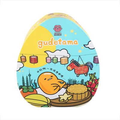 China Customized Easter Egg Tins Eggmazing Decorative Tin Box Vintage Food Tin Containers for sale