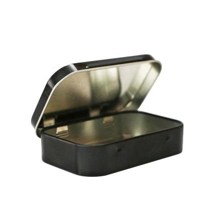 China Small Decorative Tin Containers Small Tin Boxes with Lids Empty Portable Mint Tins for sale
