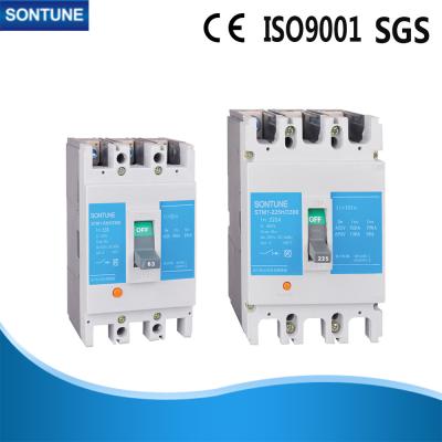 China Mini 4P Thermal Magnetic Molded Case Circuit Breaker With Electrical Generators for sale