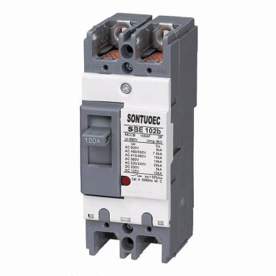 China SBE102b-100A 2P ABE Type Molded Case Circuit Breaker DC MCCB for sale