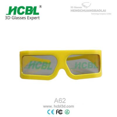 中国 媒体の催し物のための大きいプラスチック接眼レンズ/アイマックス 3D ガラスは映画を協力させます 販売のため