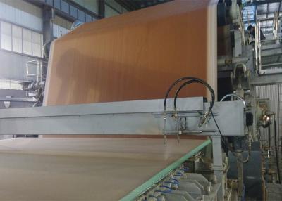 Chine Papier d'emballage durable faisant à métier de disposition de planchers de la machine deux des machines de moulin à papier à vendre