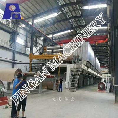 China 21m Wire 160g/M2 4200mm Kraft Paper Making Machine for sale