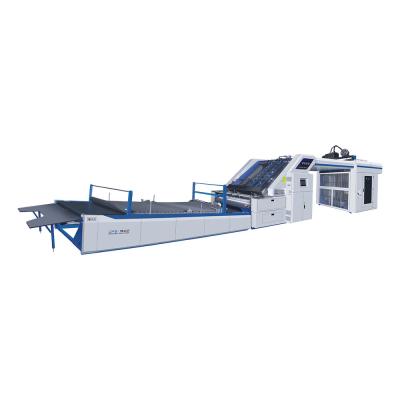 China GFS1500 Corrugated Laminating Machine Lead Edge Feeding Top Sheet Aligner Digital for sale