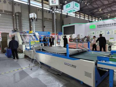 Chine Automatic Servo Flute Laminator Machine Intelligent High Speed Corrugated Box 180 Meters/Min à vendre