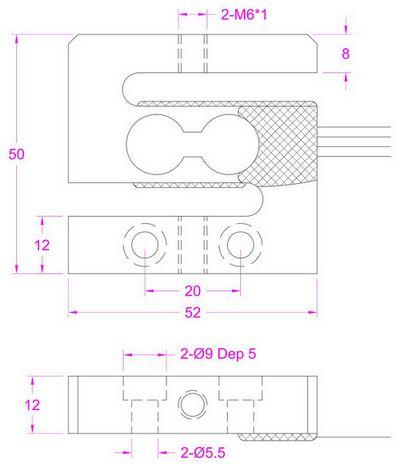 5kg s type load cell 10kg