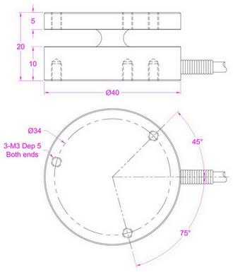 50kg thrust force measurement 100kg