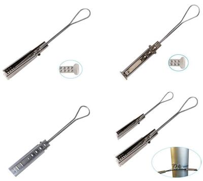 中国 Fttx繊維のケーブル固定金具Pのタイプ ステンレス鋼Sのタイプ締める物の行き止まり 販売のため