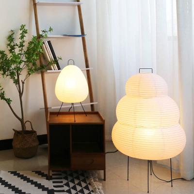 China Noguchi Rice Paper Table lights Japanese Paper Lantern Standing Table Lamp Eye-Protection Bedside Lamp（WH-MTB-251) for sale