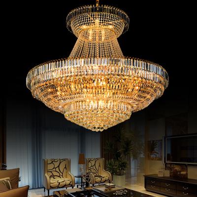 China Large metal crystal chandelier for Hotel Home Project DIY Pendant lamp (WH-NC-10) for sale