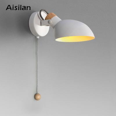 China Vintage Creative wall light led bedside bedroom Foyer Study wall lamp with switch (Wh-VR-93) for sale