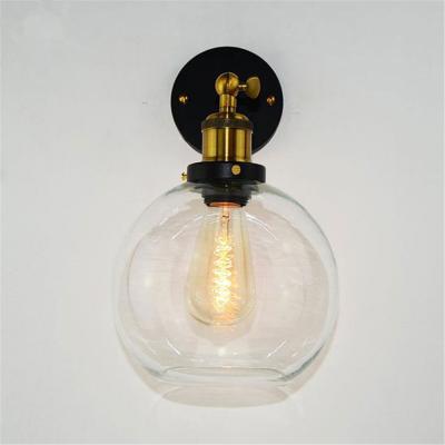 China dison bulb included Glass Wall Sconces lamp light Kitchen Lamp （WH-VR-108） for sale