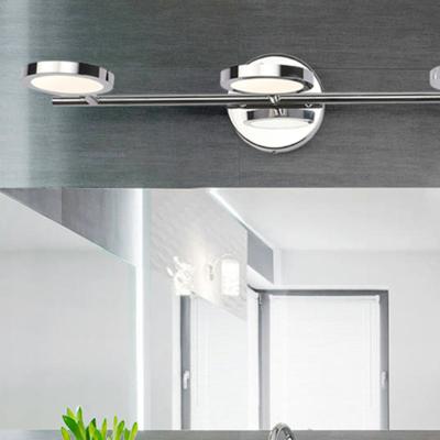 China Mirror Light Wall LED 3T 15W Stainless Steel Adjustable LED Cabinet Lamps(WH-MR-57) for sale