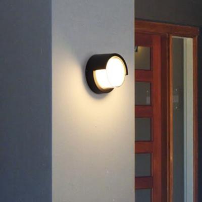 China Modern outdoor balcony outdoor wall lamp LED simple waterproof wall light(WH-HR-33) for sale
