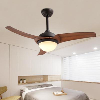 China 64 Inch luxury Nordic Ceiling Fans American retro ceiling fan creative 5 Blades wooden Ceiling Fan Light(WH-CLL-01) for sale