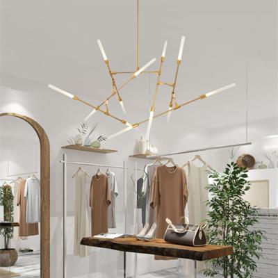China LED Sputnik Chandelier Lighting For Studio Living Bar Kitchen suspension light Dawn Chandelier(WH-MI-186) for sale