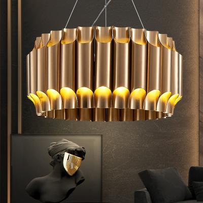 China Led Chandelier For Living Dining Room Luxury Gold Stainless Steel Lamp Modern Creative Designer Chandelier(WH-MI-321) for sale