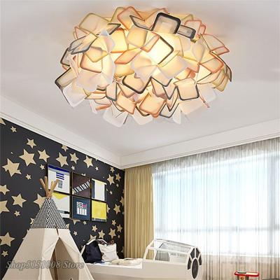 China Nordic ceiling lights warm flower balcony living room bedroom scandinavian lights(WH-MA-162) for sale
