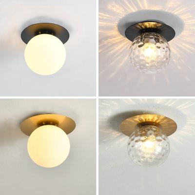 China Glass Ball Ceiling light modern Staircase Balcony Corridor porch Bedside Hallway Ceiling lamp(WH-MA-165) for sale