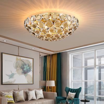 China Modern LED Crystal Chandelier Luxury gold ceiling lamp(WH-CA-52) for sale