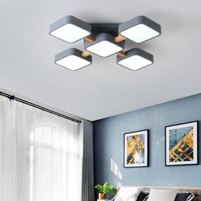 China LED modern minimalist ceiling lamp LED study entrance bedroom wooden celling light(WH-WA-23) for sale