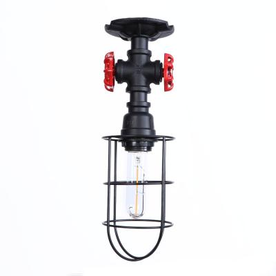 China Industrial Loft Small Simple Corridor Bedroom Side Room Dining Room steampunk ceiling lamp（WH-LA-37） for sale