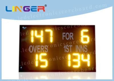 China 8 Inch 200mm Portable Electronic Scoreboard Cricket With White Stickers Waterproof for sale