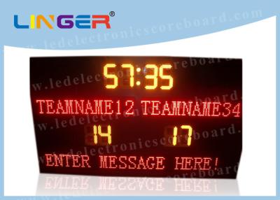 China Personalized Football Stadium Scoreboard , Digital Score Display Board 150kgs for sale